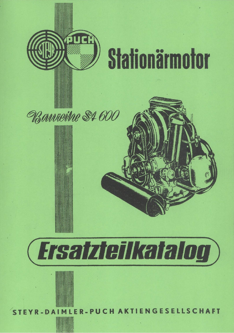 Ersatzteilkatalog Stationärmotor