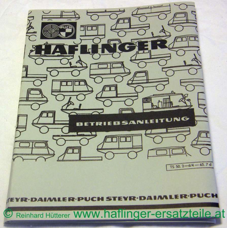 Betriebsanleitung Haflinger